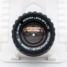 Objectif Agrandisseur Komuranon-S 50mm F/3.5 - Monture L39 - Pour Photo Argentique, Avec Adaptateur M42
