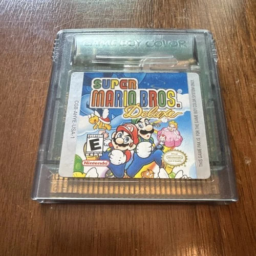 Super Mario Bros. Deluxe Game Boy Color Authentic Nintendo