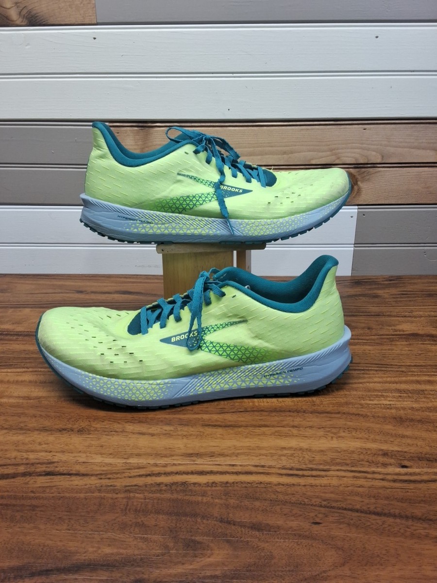 Brooks Hyperion Temp Blue Running Shoes with Neon Green Accents EUC Amazon.com | Brooks Unisex Hyperion Elite 4 PB, Neutral Race  main image 4