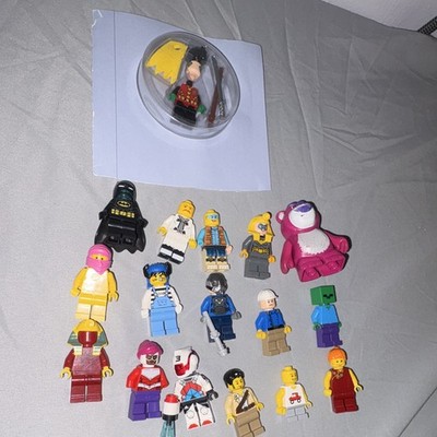 LEGO Minifigure Lot Mixed Characters Plastic Figures Assorted