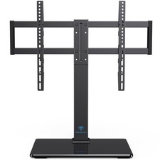 Universal Swivel TV Stand for 37-77 inch TVs, Table Top TV Stand Base up to 9...