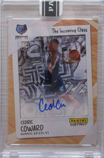 2025-26 Panini Instant NBA Cedric Coward Rookie Incoming Class Auto SSP 9/25