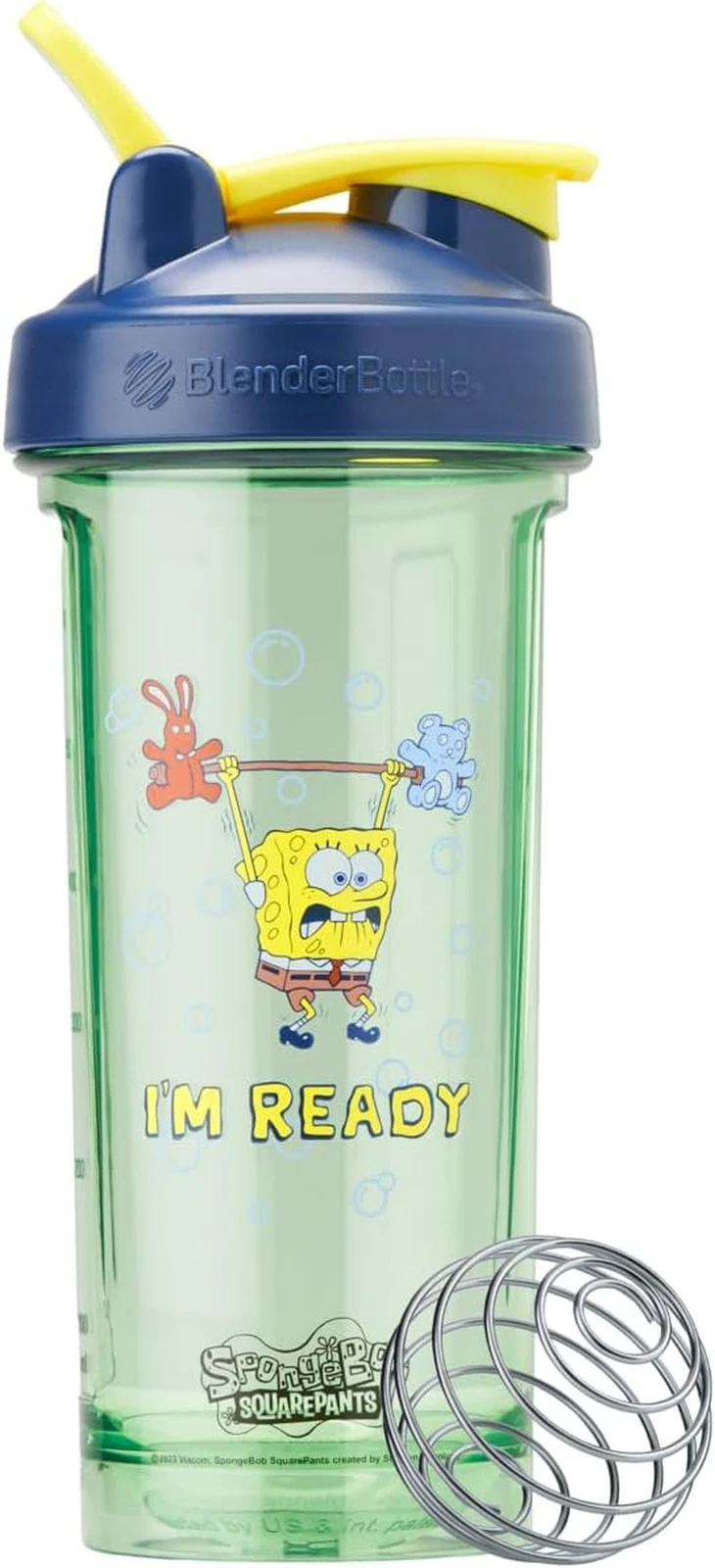 Spongebob Shaker Bottle Pro Series Perfect for Protein Shakes and Pre Workout, 2
Opens in a new wind