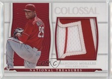 2022 National Treasures Colossal Materials Holo Silver 5/5 Francisco Morales v7j