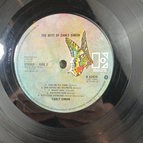 CARLY SIMON the best of LP Record K52025, vinyl, album, greatest hits, uk, 1975 - Picture 12 of 15