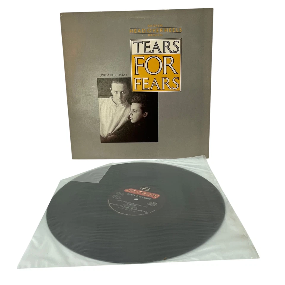 TEARS FOR FEARS: BROKEN/HEAD OVER HEELS/BROKEN(PREACHER MIX) UK Import - Image 3 of 4