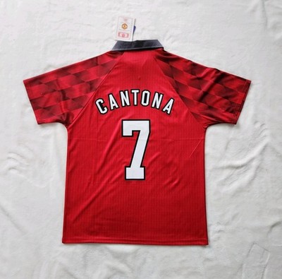 Retro Manchester United Eric Cantona #7 Jersey Men's Umbro SHARP
