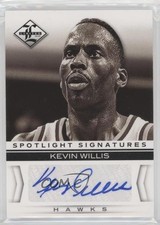 2012-13 Limited Spotlight Signatures 43/99 Kevin Willis #38 Auto no9