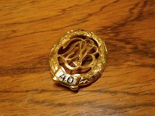 Deutsches Sportabzeichen DSB in Gold Großabzeichen mit Zahl 40 Orden Bundeswehr