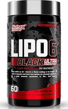 Lipo6 Black Intense Ultra Concentrate Thermogenic Fat Burner Weight. Exp 02/2028