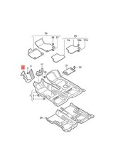 Genuine VW AUDI SEAT SKODA Golf Sportsvan Jetta Bracket For Footrest 5QB864776