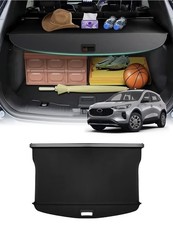 Fits 20-25 Ford Escape Retractable Rear Trunk Security Cargo Cover Canvas Black