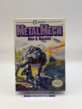 Metal Mech Man & Machine Nintendo NES CIB Complete In Box Jaleco Cartridge Game