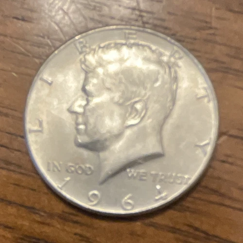 1964-P Kennedy Half Dollar — photo from the most recent tracked eBay sale