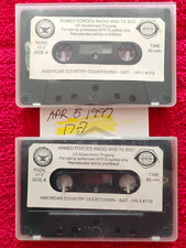 American Country Countdown 2 CASSETE TAPES! RARE AFRTS Version April 5 1997(17-7