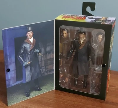 NECA HORROR OF DRACULA 1958 VAN HELSING ULTIMATE 7” FIGURE (Peter Cushing) NECA