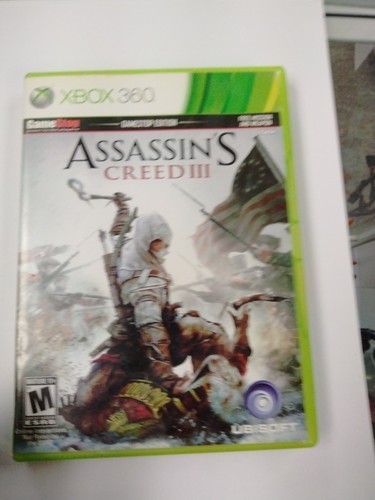 Assassins Creed 3 GameStop Edition Xbox 360 Game Tested No Insert
