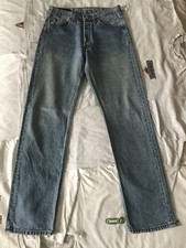 Levi's 501 jeans denim 90's vintage made in USA W32 L34