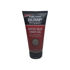 High Time Bump Stopper Arctic Haze Shave Gel- W/Tea Tree Oil Aloe 5.3 oz