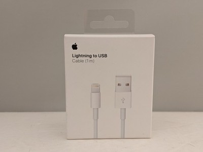 APPLE Lightning to USB Cable | 1m | Charge / Sync | MXLY2AM/A | Model A1480  NEW