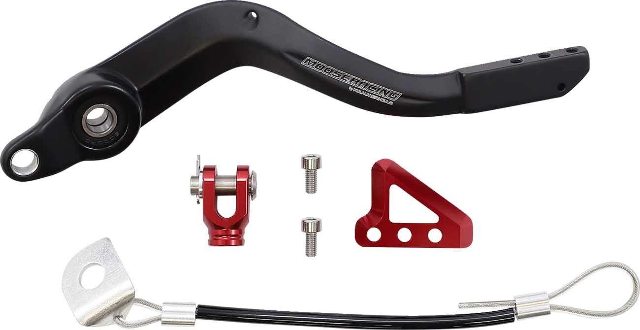 Moose Racing Brake Pedal - Red - 1610-0635