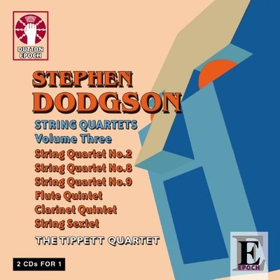 Tippett Quartet - Dodgson: String Quartets Vol 3 - Tippett Quartet CD 0UVG The
