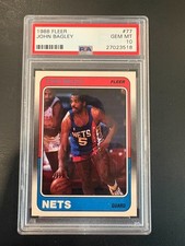 John Bagley 1988 Fleer Basketball #77 PSA 10