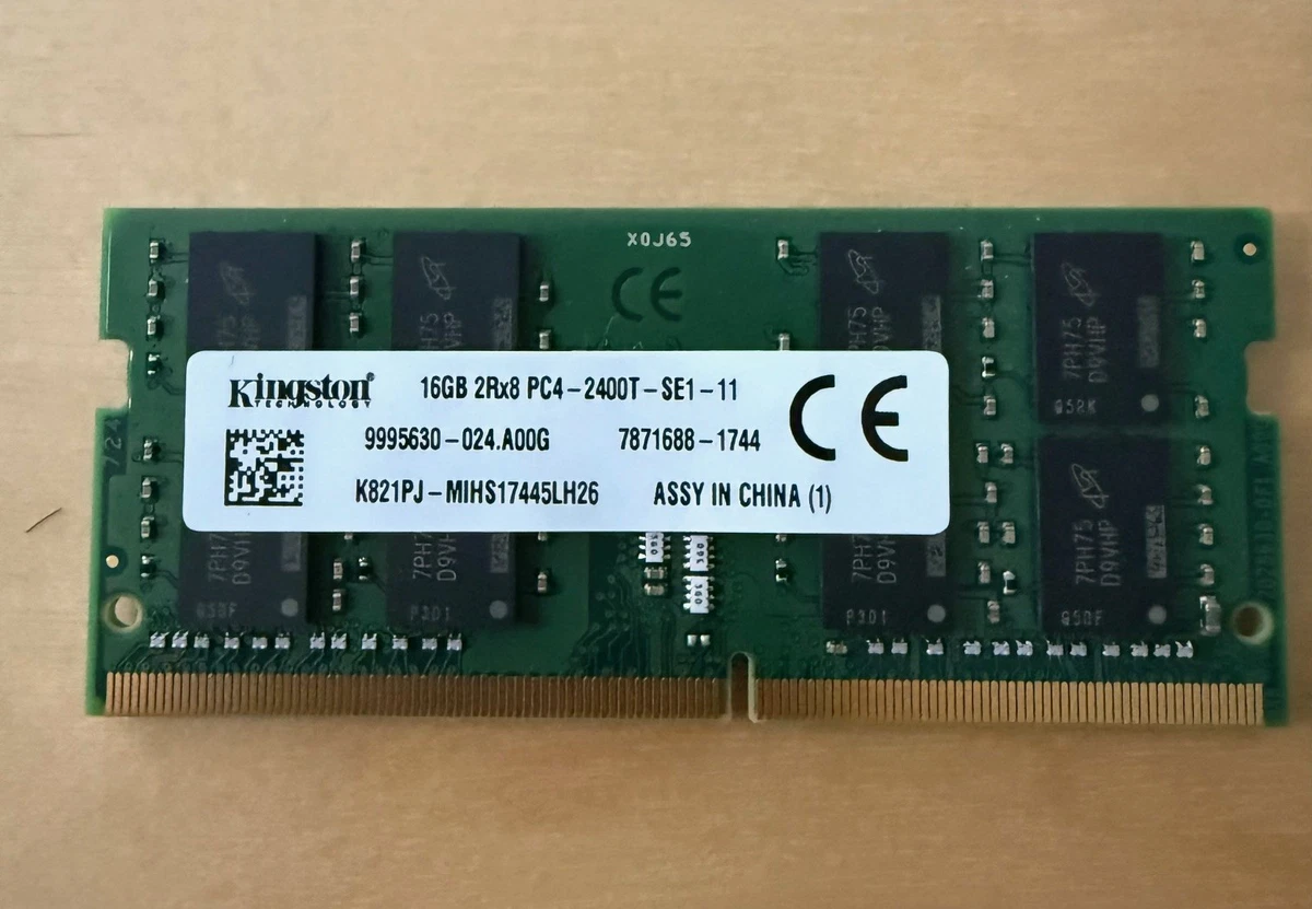 Kingston PC4-19200 (DDR4-2400) Bus Speed Computer RAM 16 GB