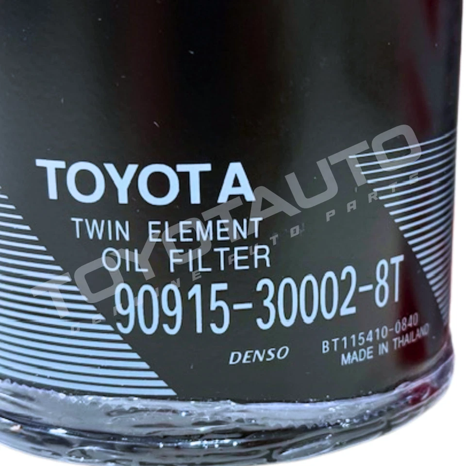 Filtro de óleo de motor diesel Toyota genuíno 90915-30002-8T fabricante de equipamento original para 1HZ 1HD-T 1HD-FT - Imagem 2 de 4