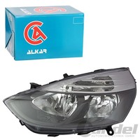 Alkar H1 H7 Scheinwerfer Schwarz Links Passend FüR Renault Clio | 2771187