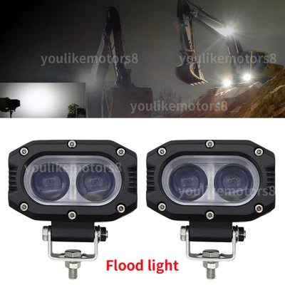 YOULIKEMOTORS8 Fit Durite Digger Excavator LED Boom Light / Work Light / Flood Light 12V / 24V