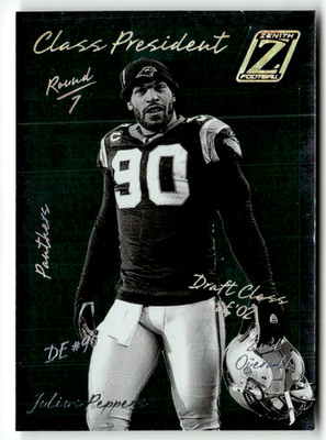 2023 Panini Zenith NFL No. CP-2002 Julius Peppers Class President