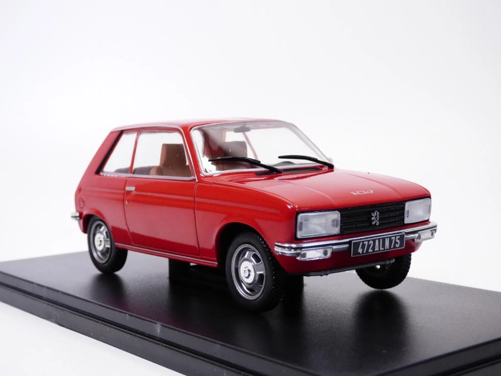 Peugeot 504 1975 červená 1:24 - Welly BAZAROVÉ ZBOŽÍ