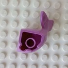 New LEGO Mermaid Fin Tail LEGS Purple Medium Ocean Fish Woman Metallic Scales — photo 8