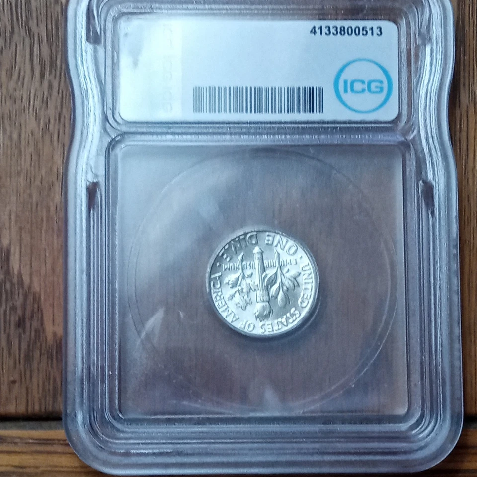 1949 10C Roosevelt Dime - ICG MS65 - Image 4 of 4