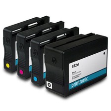 4PK Reman for HP 932XL HP 933XL Ink HP OfficeJet 6100 6600 6700 7110 7510 7610