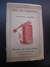 Zastrow Catalogue Baltimore 1900s Steam Boiler Oyster Steamer Pineapple Corers