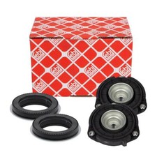 2x febi Federbeinlager + Wälzlager für VW GOLF 5 6 PASSAT TIGUAN TOURAN vorne
