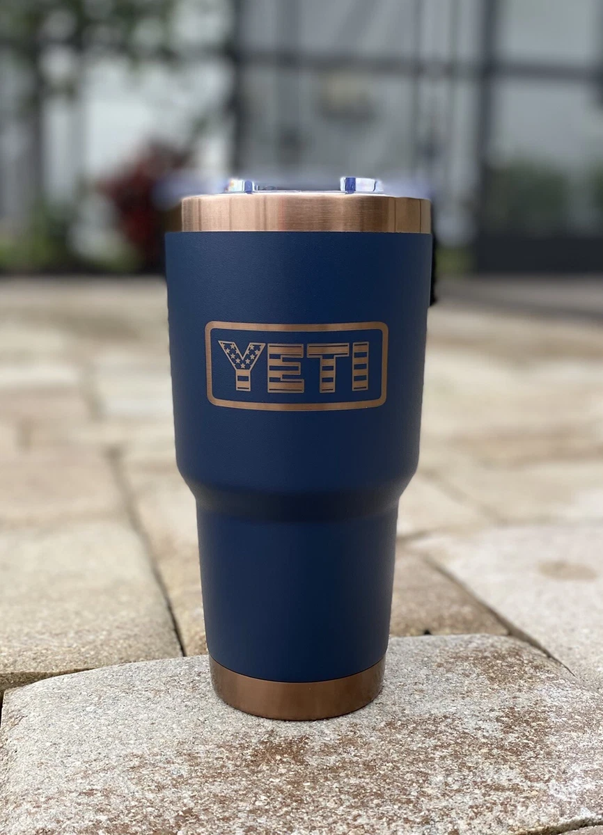 YETI Rambler Folds of Honor 30 oz & 20 oz Tumbler White/Copper Limited  Release