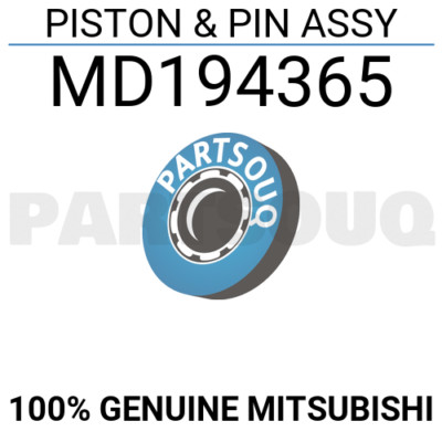 MD194365 Genuine Mitsubishi PISTON & PIN ASSY OEM | eBay