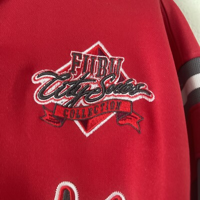 FUBU◆長袖カットソー/S/--/RED FUBU Dirty Dirty South Limited City Edition Vtg 90's Red