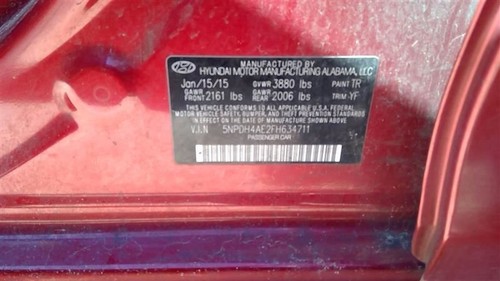 Automatic Transmission Floor Shifter Assembly Fits ELANTRA 2015 737940 - Picture 11 of 12