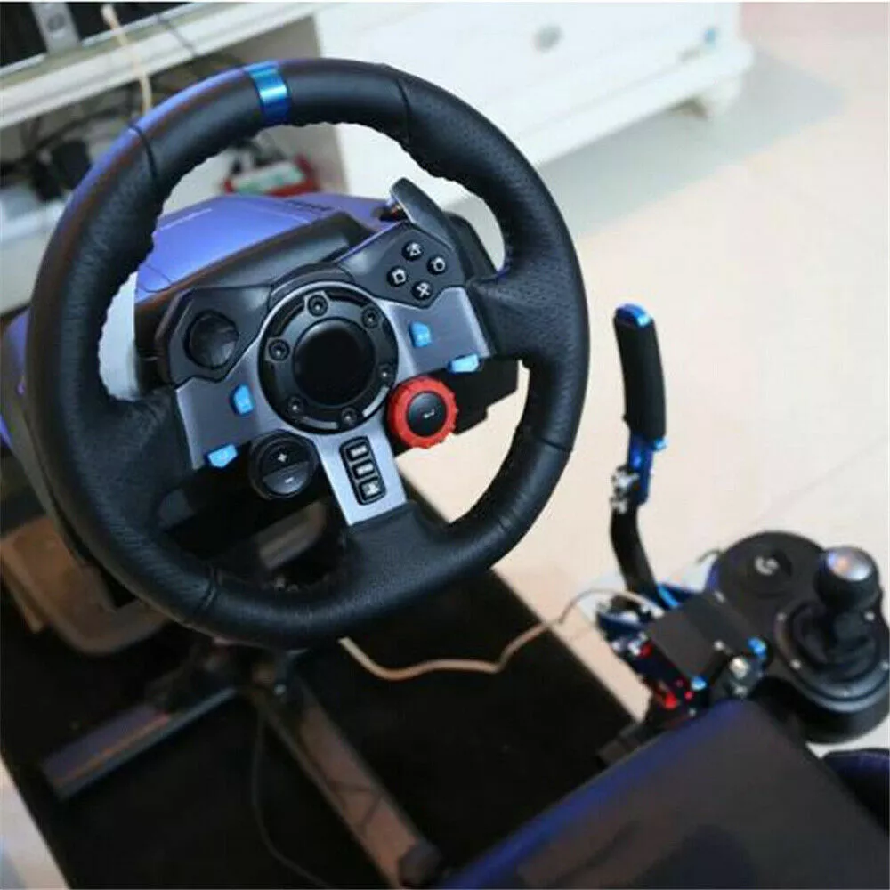 14Bit PC USB Handbrake SIM For Racing Games Logitech G27 G25 G29 T300 T500  Blue