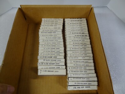 NOS Estate Sale Find Lot of  183 Mallory Disc Ceramic Capacitors MMF / PF 1000v