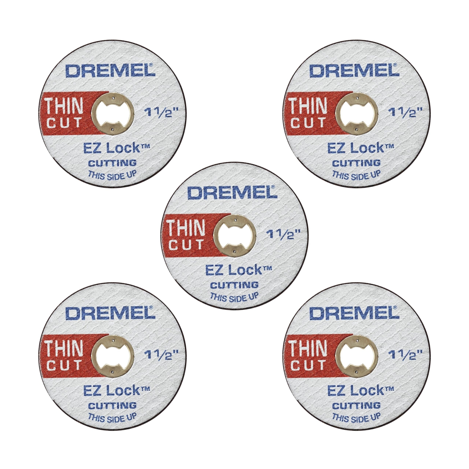 Dremel EZ409 1-1/2" EZ Lock Thin Cut, Argento (S7n)