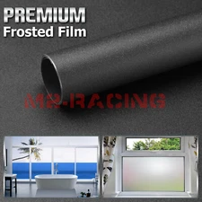 4"x8" Sample Gray Frosted Film Glass Bathroom Window Security Privacy Sticker