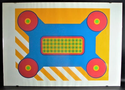 GEOMETRISCHE ABSTRAKTION 1971 - Konstruktivismus - signiert - num. 42/150 - Bild 1 von 4