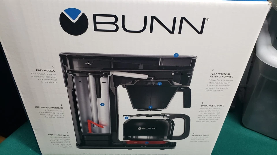 Bunn, GSB2-G Gris, 52700, Cafetera, Cafetera Foto 3 de 4