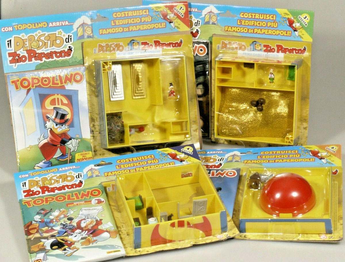 PRL) DISNEY TOPOLINO MICKEY UNCLE SCROOGE DEPOSITO ZIO PAPERONE