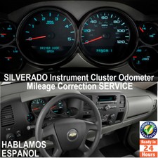 SILVERADO 99-2013 Instrument Cluster Mileage Correction/Programming Service